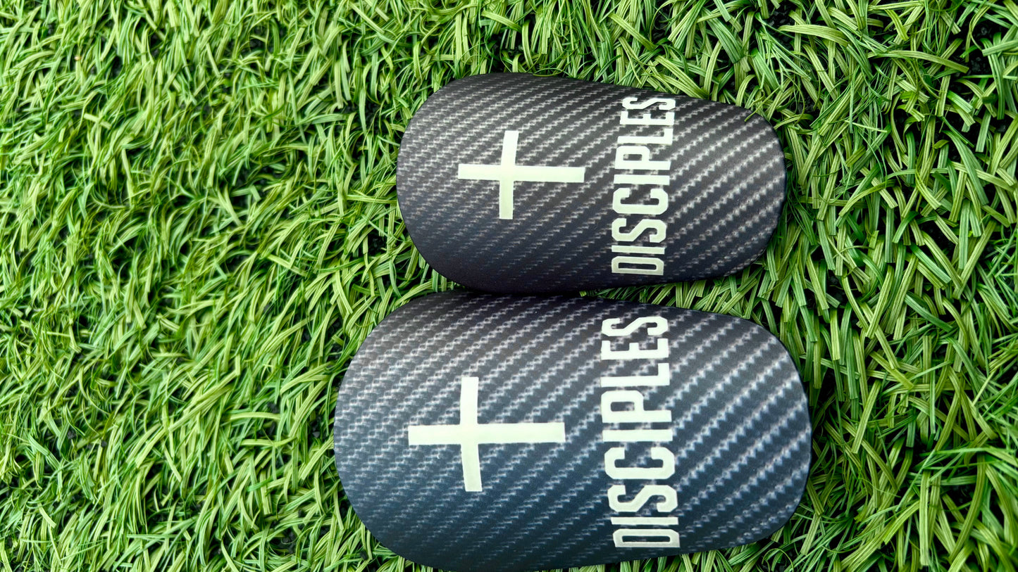 Disciples Carbon Fibre Shin Pads – Faith & Protection